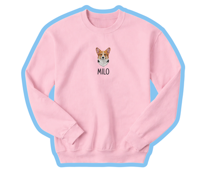 Custom Embroidered Pet Sweatshirt