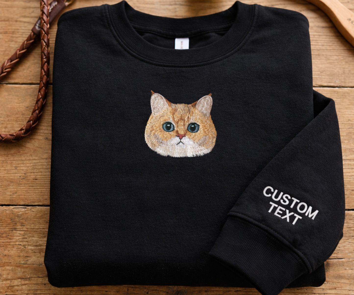 Custom Embroidered Pet Sweatshirt